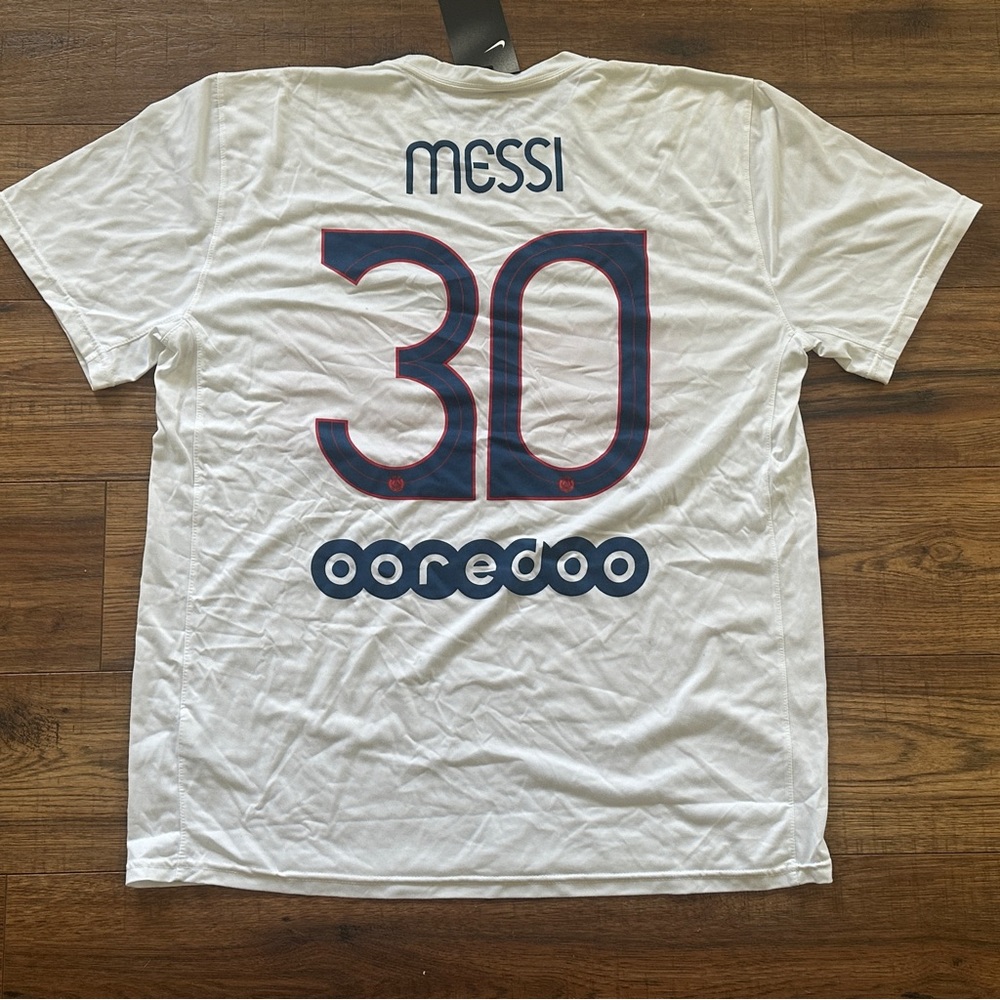 Lionel Messi Nike Paris Saint Germain PSG Shirt Jersey Men’s Size XL Extra Large